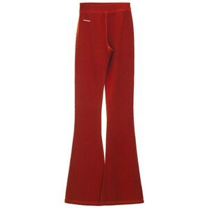 Dsquared² Red Cotton Flared Women's Pant